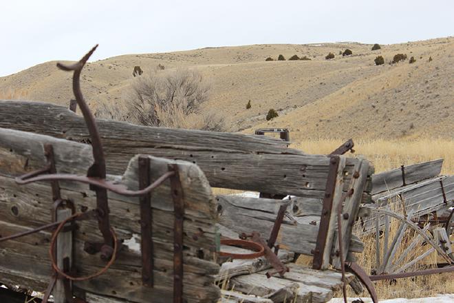 Near & Far - Far -- Shallow Depth of Field -- Bannack