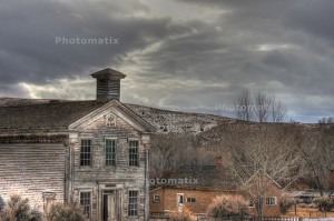 Andy Bell - The Schoolhouse - Single-Shot HDR - Bannack State Park